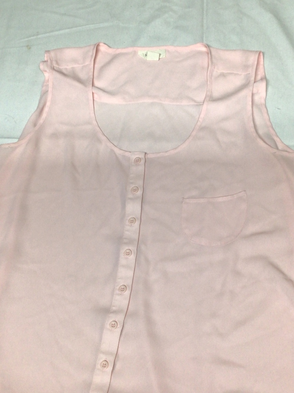 Style & Co. Pale Pink Blouse Top
